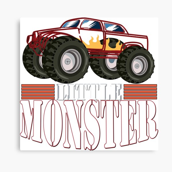 Monster Truck Game Canvas Prints for Sale | Redbubble