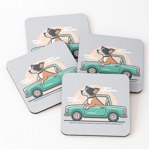 Item preview, Copy of Cute Dog Car Driver - 02 designed and sold by YoobiArt.