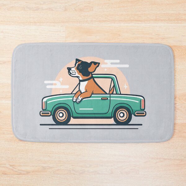 Item preview, Copy of Cute Dog Car Driver - 02 designed and sold by YoobiArt.