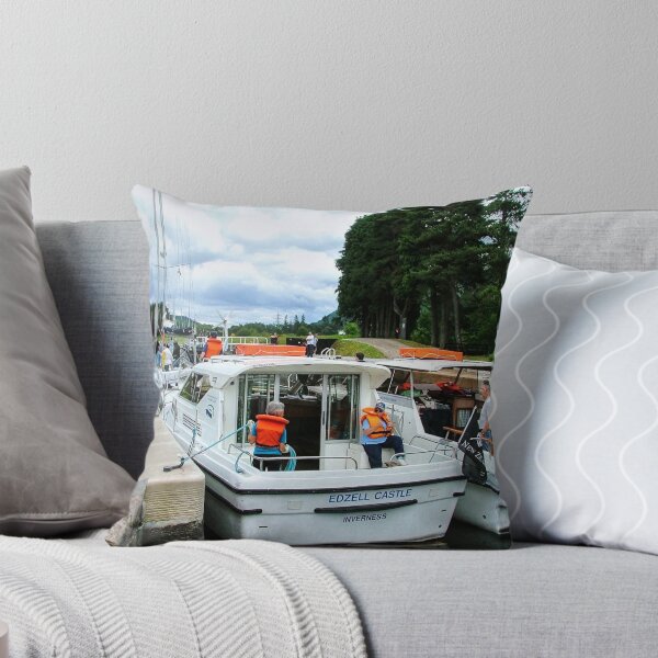 Item preview, A busy day at Laggan Lock on the Caledonian Canal, Scotland........! designed and sold by Roy  Massicks.