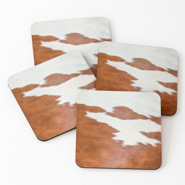 Item preview, Cow Hide Brown & White designed and sold by Gymmer-Life.
