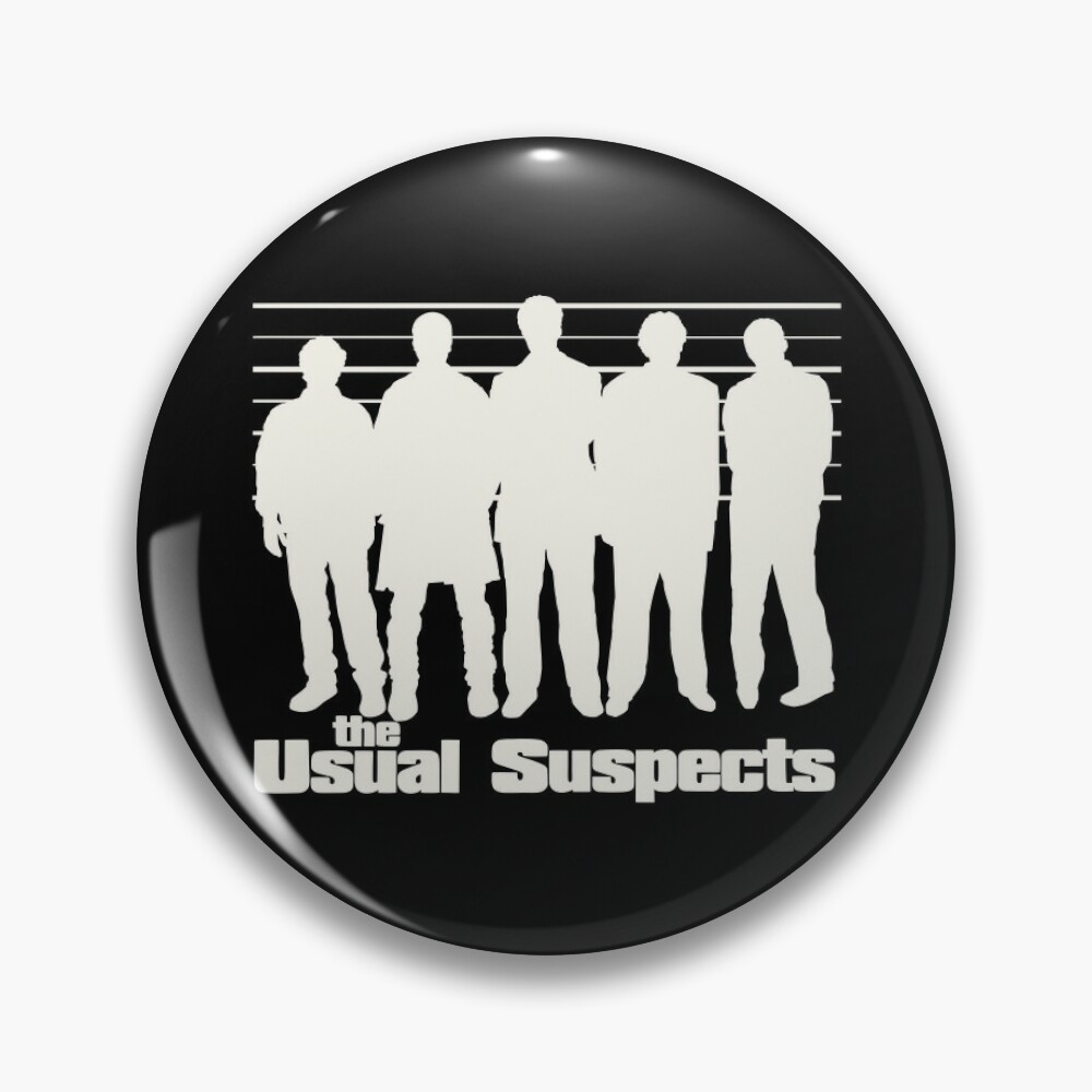 KEYSER SOZE THE USUAL SUSPECTS BUTTON PIN punk pinback film movie villain  SPACEY