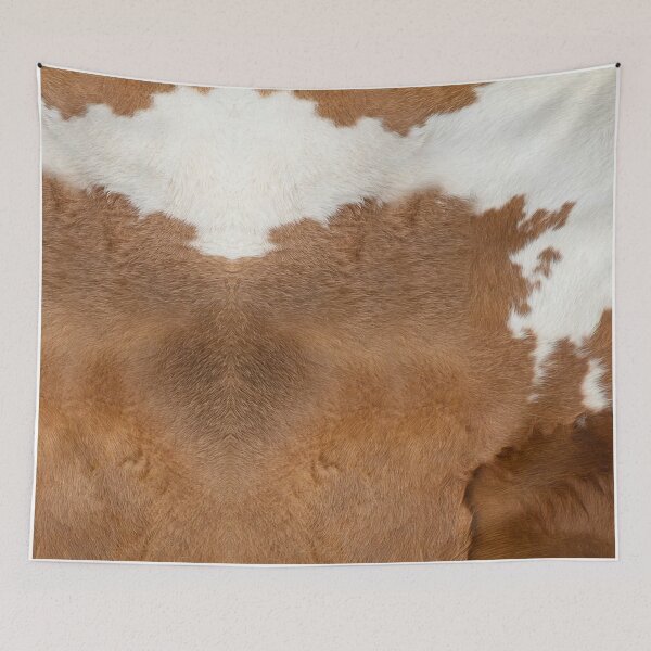 Item preview, Cow Hide Brown & White designed and sold by Gymmer-Life.