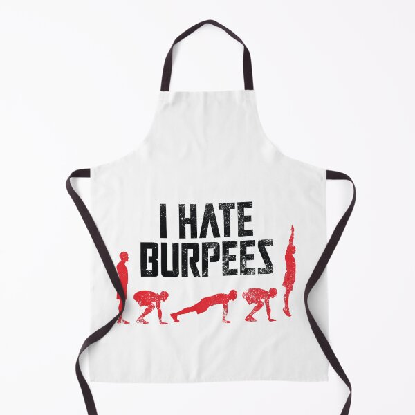 Item preview, I hate burpees designed and sold by BubblerDesign.