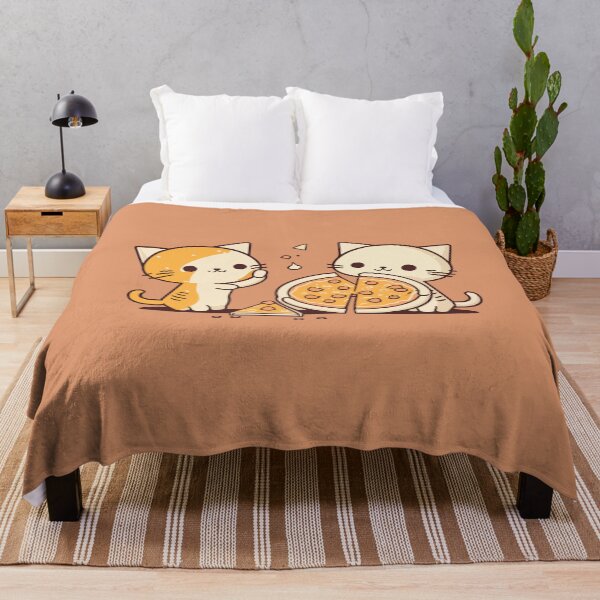Item preview, Cute Cats Eating Pizza - 03 designed and sold by YoobiArt.