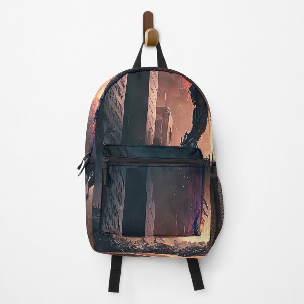 Item preview, Monster walking through and destroying a city with fire designed and sold by mrlongfield.
