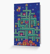 It's a tree, Mario! Greeting Card