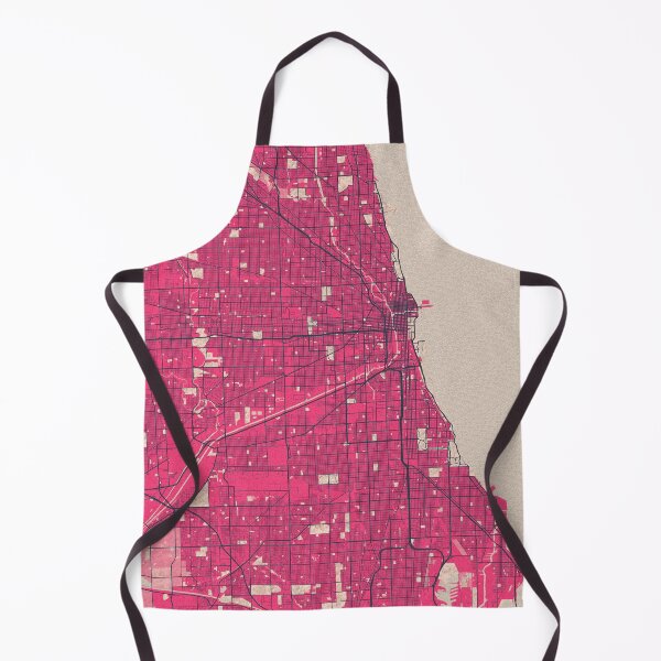 Item preview, Chicago City Map of Illinois, USA - Blossom designed and sold by deMAP.