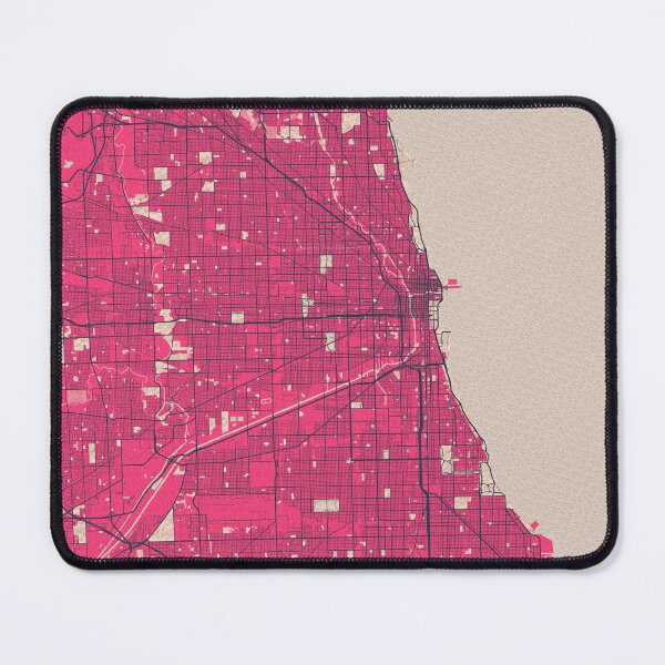 Item preview, Chicago City Map of Illinois, USA  - Blossom designed and sold by deMAP.
