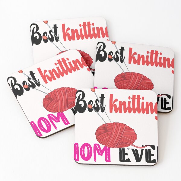 Item preview, Best Knitting Mom Ever designed and sold by dsirs.