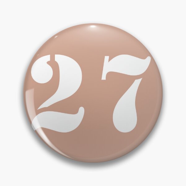 Item preview, Number Twenty Seven (27) in Circle designed and sold by Ching Teoh.
