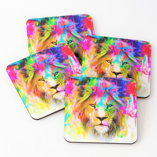 Item preview, Lion watercolor painted  designed and sold by Zip-Zup.