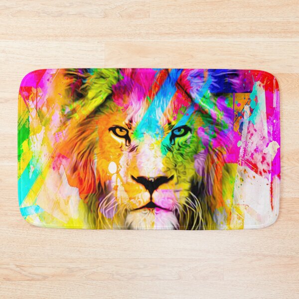 Item preview, Lion watercolor painted  designed and sold by Zip-Zup.