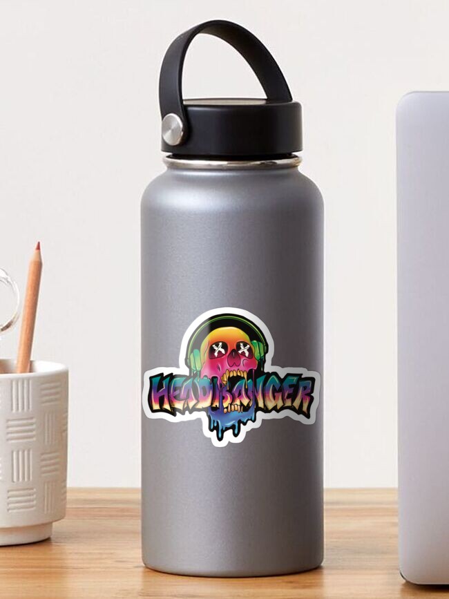 Thumbnail 1 von 3, Sticker, Headbanger designt und verkauft von hannahmanalang.