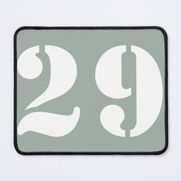 Item preview, Number Twenty Nine (29) in Sage Green Circle designed and sold by Ching Teoh.