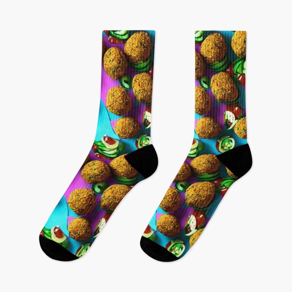 Item preview, Falafel Balls And Color - Seamless Pattern designed and sold by Chubuter.