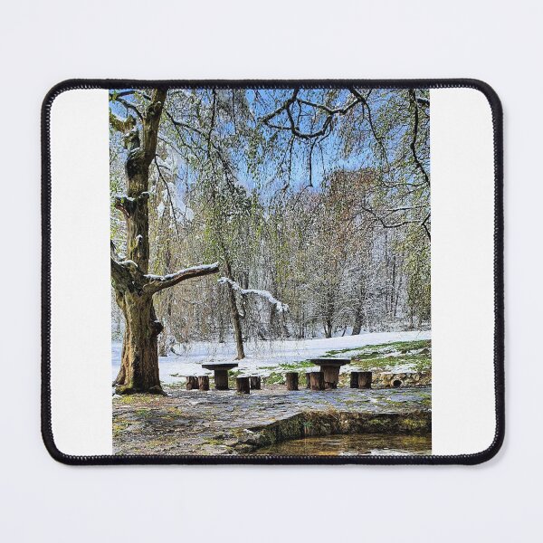 Item preview, winter in park designed and sold by barbich.