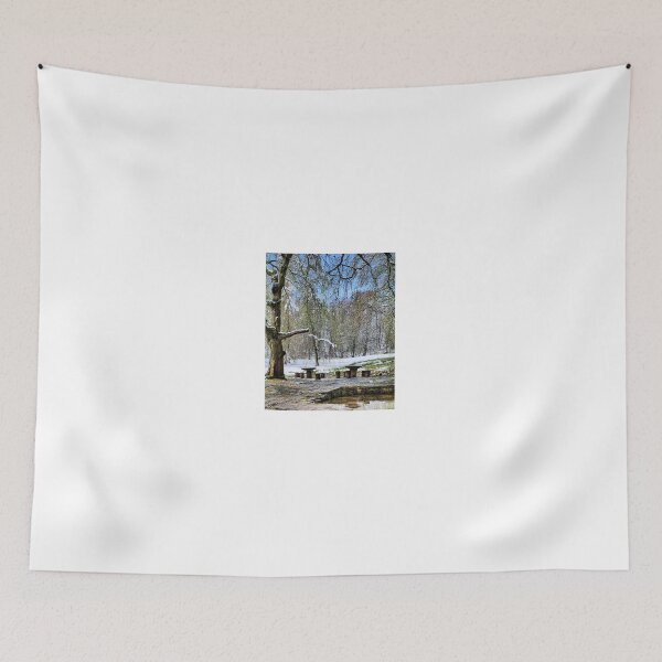 Item preview, winter in park designed and sold by barbich.