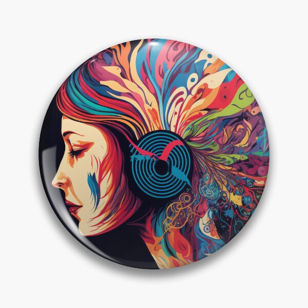 Aperçu de l'œuvre Femme avec un casque créée et vendue par raybender.