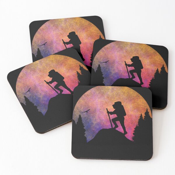Item preview, Hiking Art Cute Hiking Vintage Sunset For Hiking Lover Funny Hiking Camping Gift  designed and sold by Thecitiesstore.
