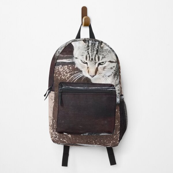 Item preview, The cat is sitting in front of the door. designed and sold by slikar.