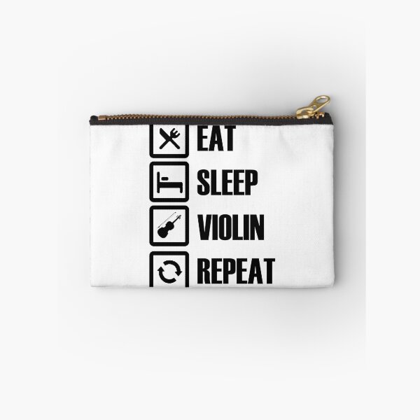 Item preview, eat sleep violin repeat designed and sold by SwifTech.