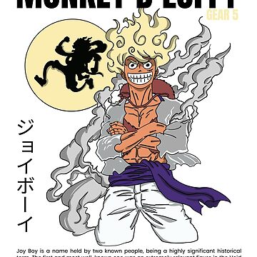 Vorschaubild zum Design Affe D. Ruffy Gear 5 von bhernm