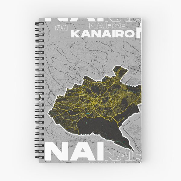 Item preview, Nairobi, Kenya map designed and sold by wamuigaworld.