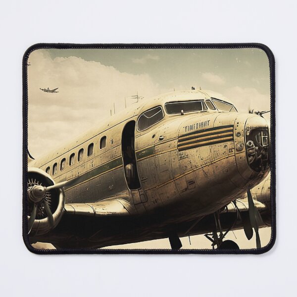 Item preview, Vintage aviation poster look with an airplane designed and sold by mrlongfield.