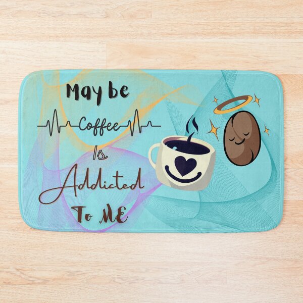 Item preview, Coffee break - may be coffee is addicted to me | coffee design | for coffee lovers |  designed and sold by Arteartz.