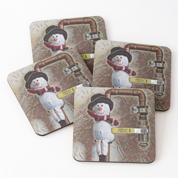 Item preview, Snowman on the gas tap designed and sold by slikar.