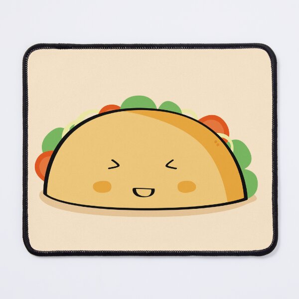 Item preview, Cute taco illustration designed and sold by CutestShopEver.