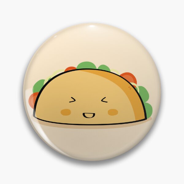 Item preview, Cute taco illustration designed and sold by CutestShopEver.