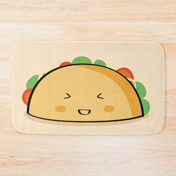 Item preview, Cute taco illustration designed and sold by CutestShopEver.