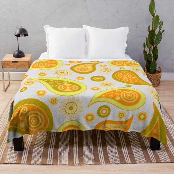 Item preview, Retro Inspired Paisley designed and sold by TotallyRetroArt.
