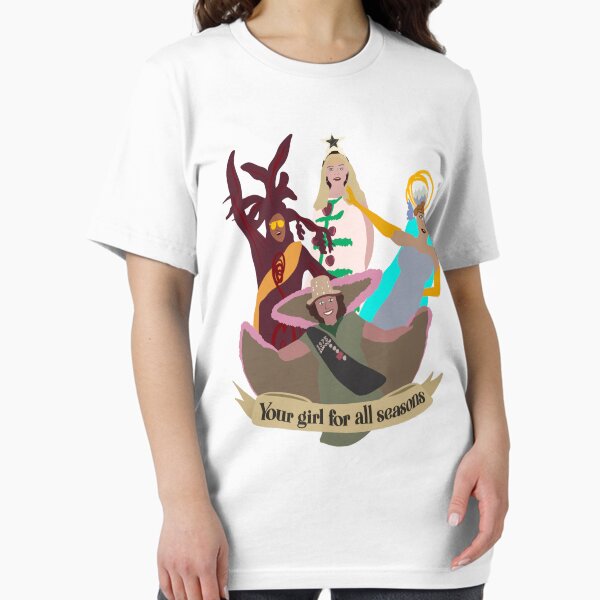 Vista previa del artículo con la obra «Chica para todas las estaciones», diseñado y vendido por lovism.