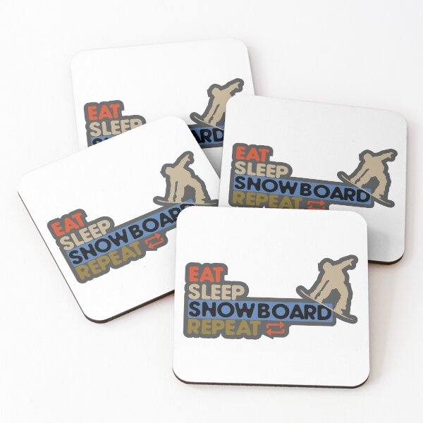 Item preview, Eat Sleep Snowboard and Repeat designed and sold by maarse.