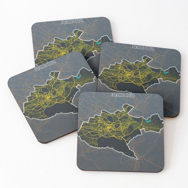 Item preview, Map of Nairobi designed and sold by wamuigaworld.