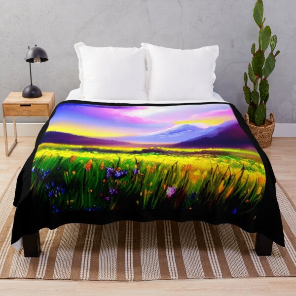Item preview, Field of Flowers 22 - Throw Pillows and Prints.  designed and sold by ScatterHub.
