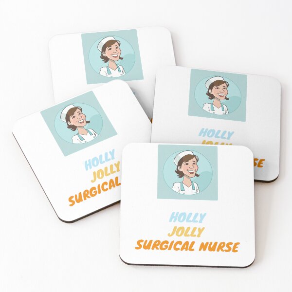 Item preview, Holly Jolly Surgical Nurse designed and sold by schizarty.