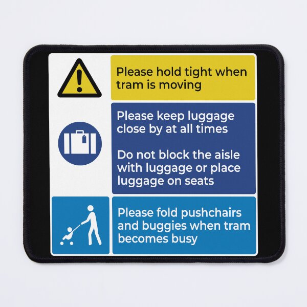 Item preview, Tram Rules! designed and sold by Green-over-red.