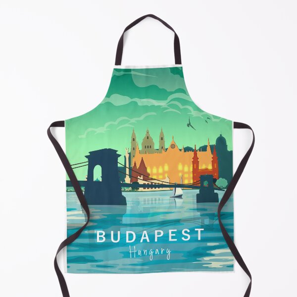 Item preview, Budapest Skyline Travel prin designed and sold by DimDom.