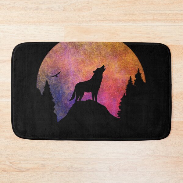 Item preview, Wolf Art Cute Vintage Sunset Design For Wolves Lover Funnu Wolf Gift Idea designed and sold by Thecitiesstore.