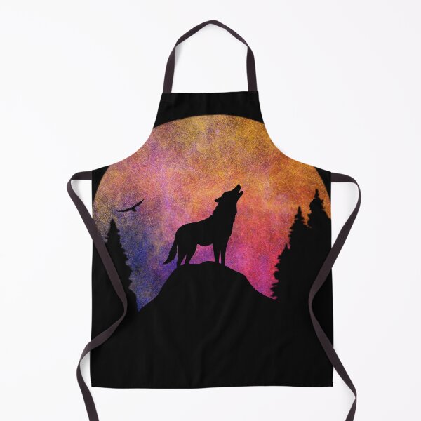 Item preview, Wolf Art Cute Vintage Sunset Design For Wolves Lover Funnu Wolf Gift Idea designed and sold by Thecitiesstore.