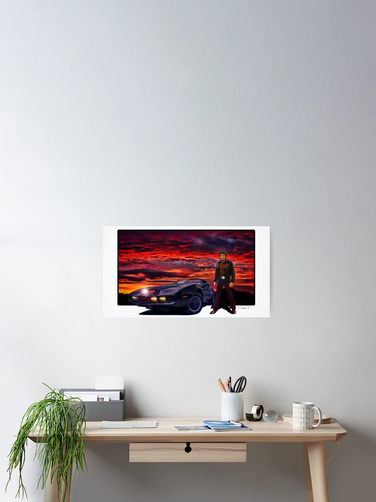 Thumbnail 2 of 3, Poster, Knight Rider designed and sold by Coolness68.