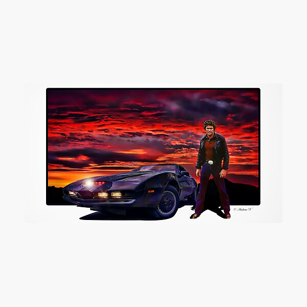 Knight Rider Photographic Print