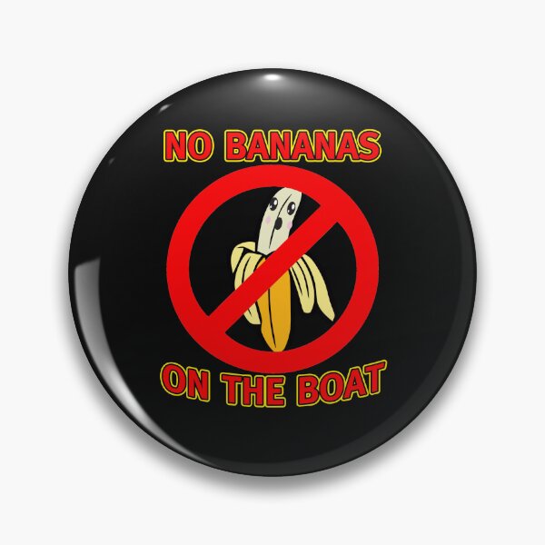 Item preview, No Bananas on Boat Fishermen Superstition Shirt Funny designed and sold by funnytshirtemp.