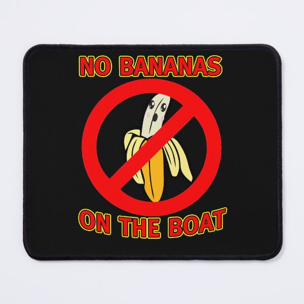Item preview, No Bananas on Boat Fishermen Superstition Shirt Funny designed and sold by funnytshirtemp.
