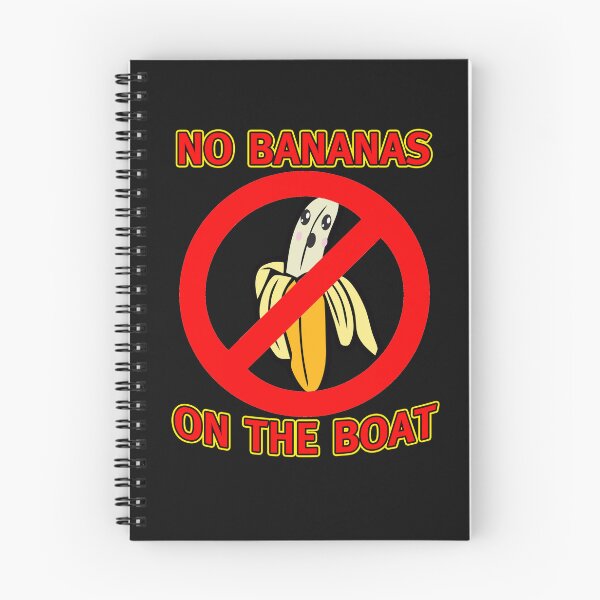 Item preview, No Bananas on Boat Fishermen Superstition Shirt Funny designed and sold by funnytshirtemp.