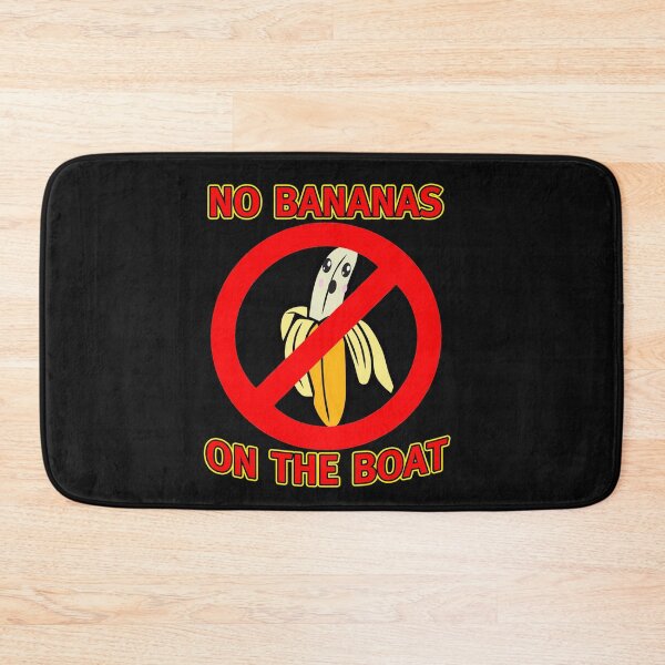 Item preview, No Bananas on Boat Fishermen Superstition Shirt Funny designed and sold by funnytshirtemp.